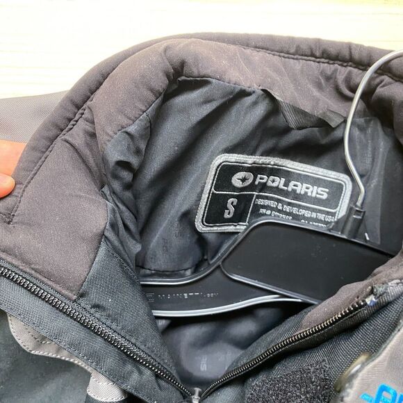 Polaris Jacket Womens Small Gray Full Zip Dry Jacket Lightweight Motor Sports - Picture 13 of 15